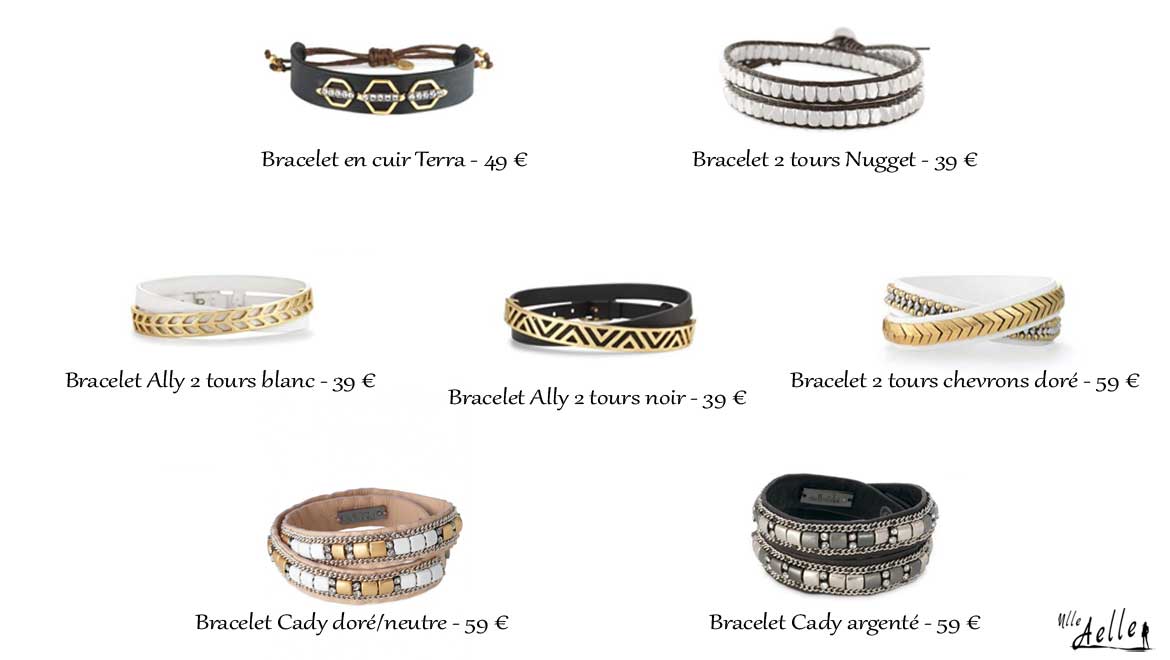 Ma sélection de bracelets pour Homme Stella & Dot !