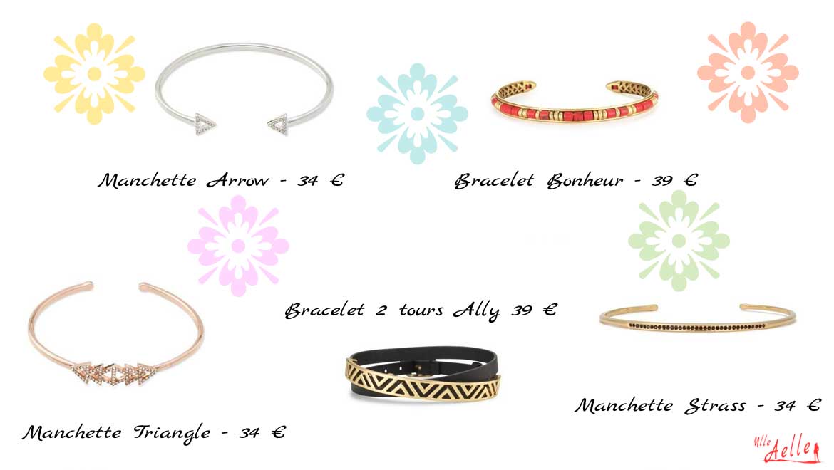 Sélection spécial petits prix de bagues et de bracelets Stella & Dot