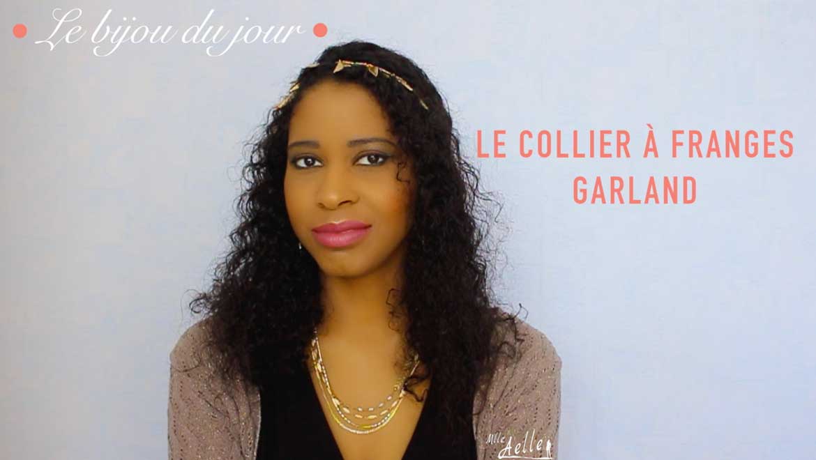 ❤ Le bijou du jour ❤ Le Collier à Franges Garland Stella & Dot