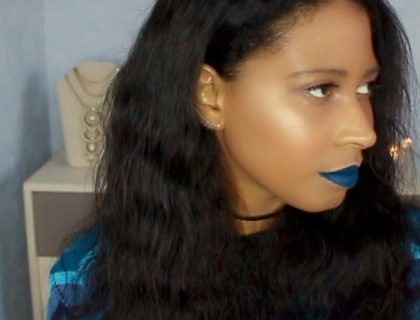 Make up du jour : Blue From The Sky