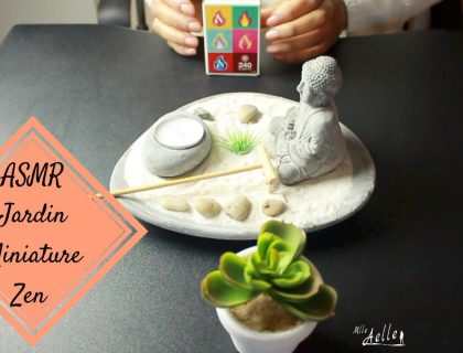 ASMR Jardin Miniature Zen