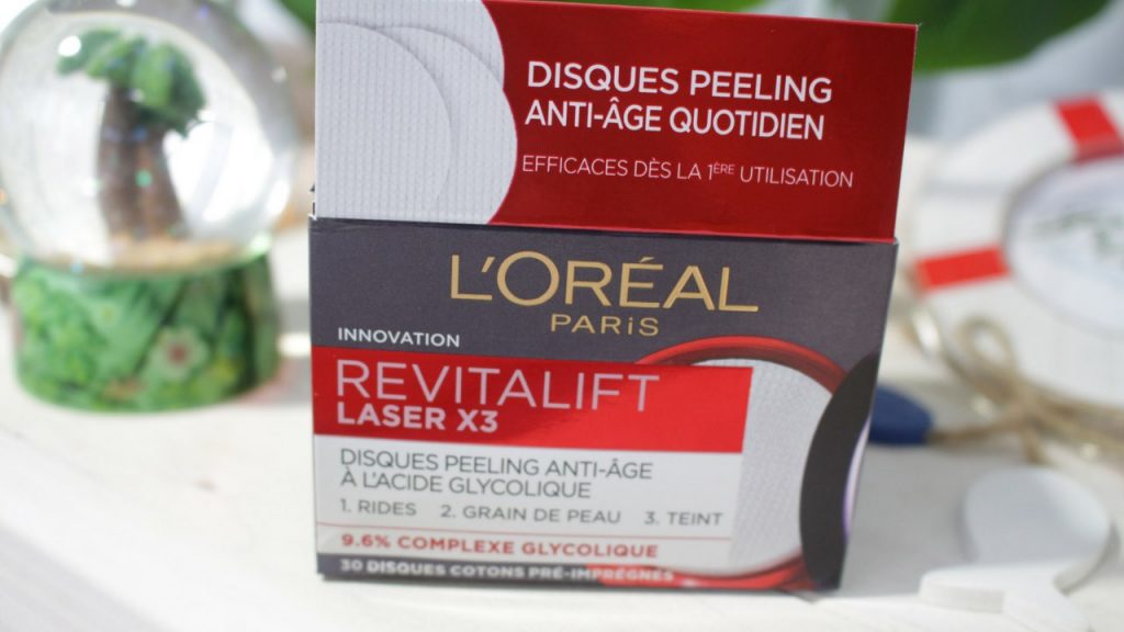 Revue des Disques Peeling Anti-Âge Revitalift de L'Oréal