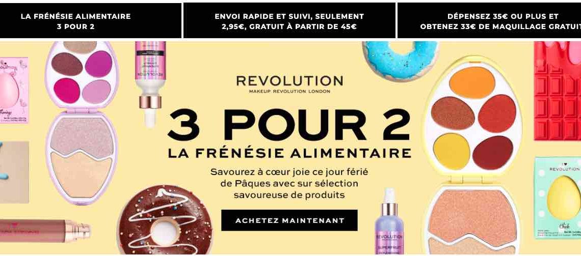 Codes promo Makeup Revolution Beauty actualisés